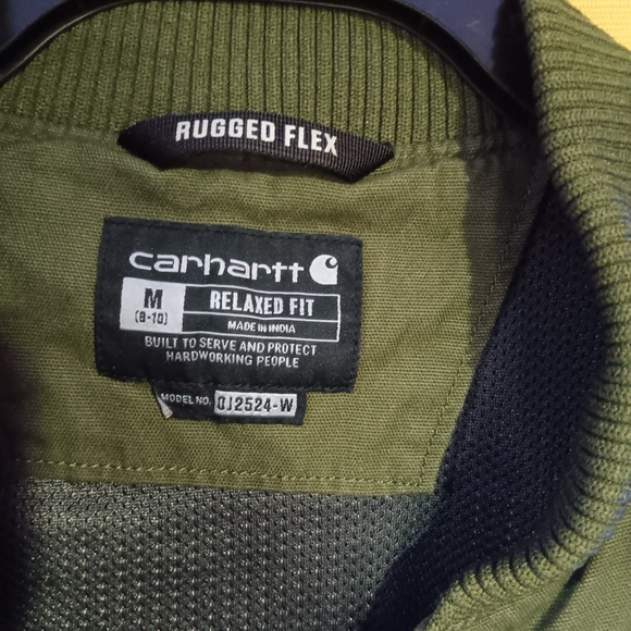 Carhartt Womens Dark Green Military Jacket - Picture 5 of 5